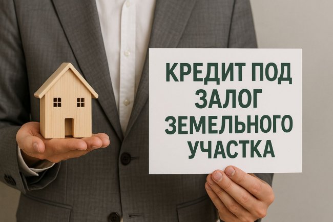Кредит под залог земельного участка